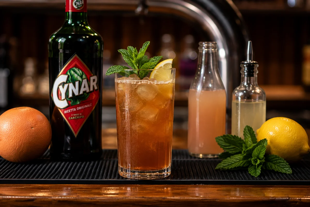 Cynar julep