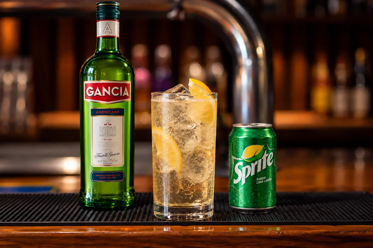 Gancia con Sprite y Limón